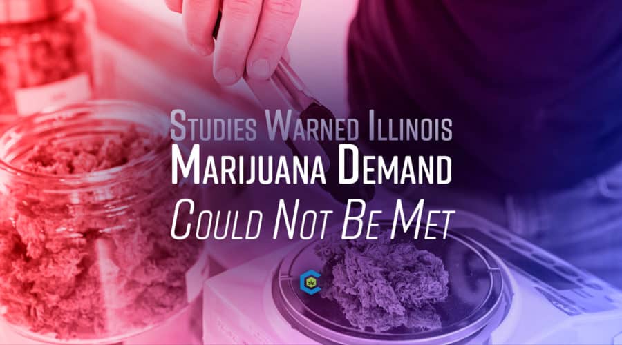 Studies Warned Illinois Legalization Demand Could Not Be Met By Current Supply – Now May Be Too Late