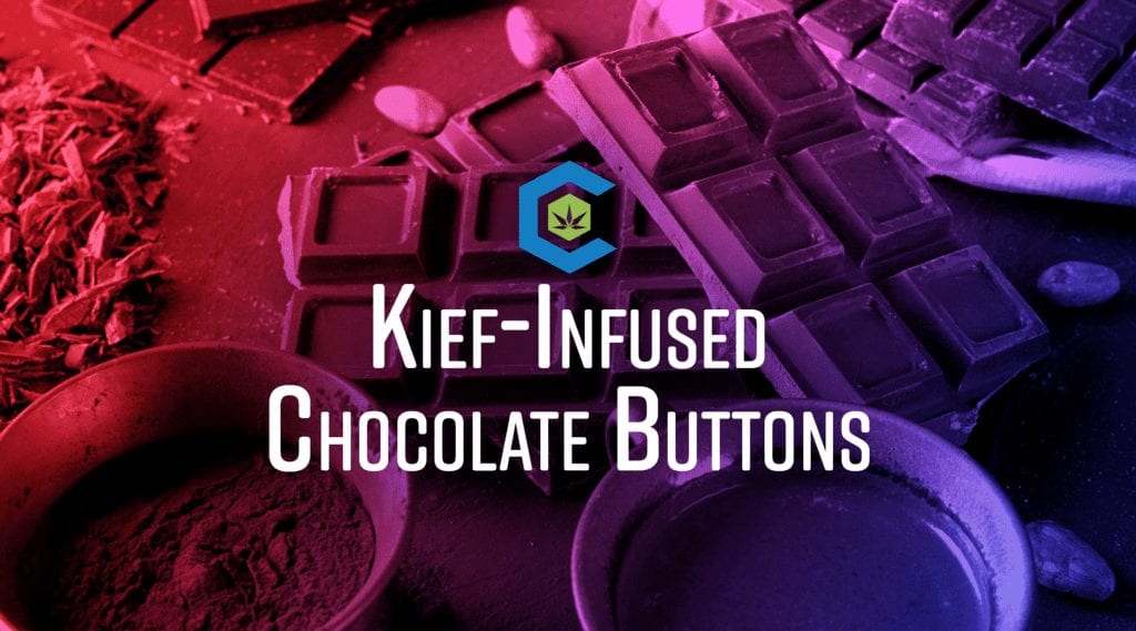 Kief infused Chocolate Buttons Recipe