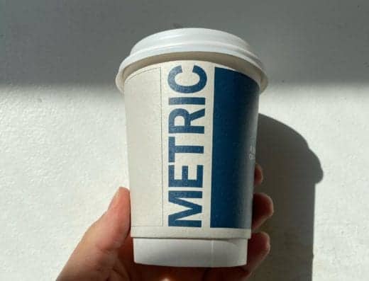 Metric Coffee Cup