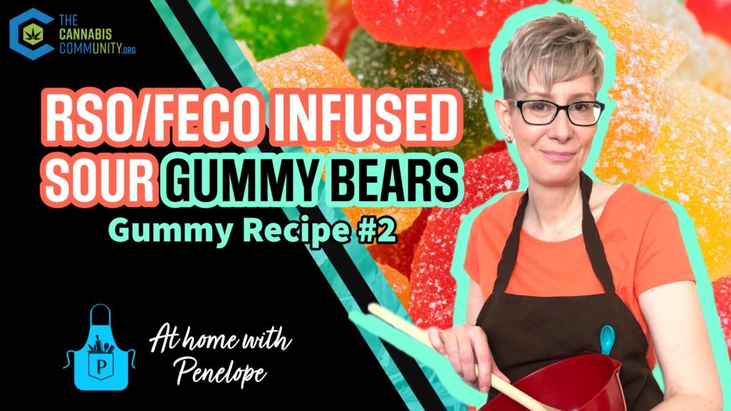 How to Make THC Gummy Bears Infused with RSO/FECO