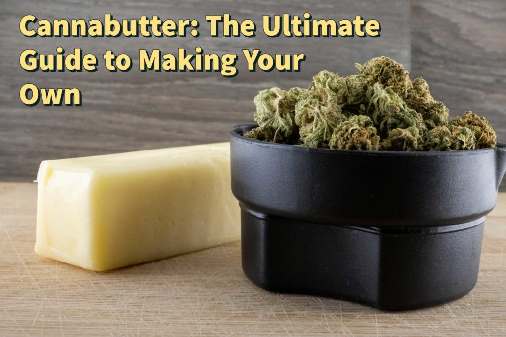 A stick up butter ready to be cannabis infused. LInk to Cannabutter: the ultimate guide to making your own.