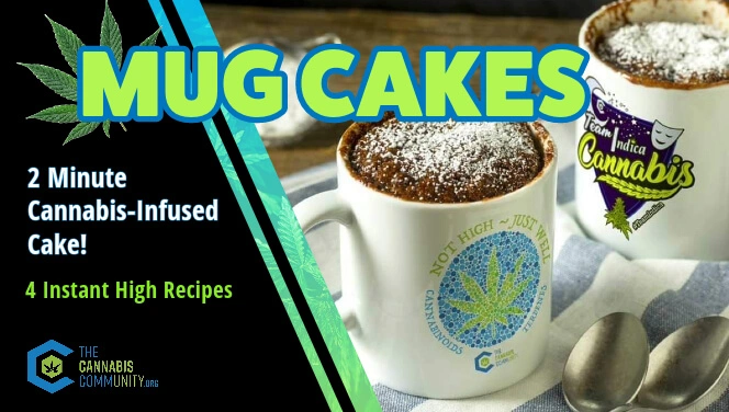 4 Fast and easy Cannabis Infused Mug Cake Recipes