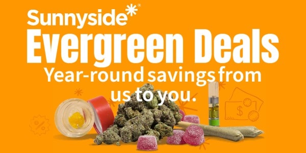 Sunnyside Cannabis Dispensaries Evergreen Deals at Schaumburg, IL