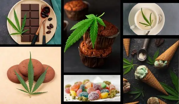 Cannabis edibles come in a variety of foods, such as chocolate, gummies, ice cream, and drinks.