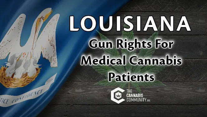 Louisiana Gun Rights For Medical cannabis Patients deep dive into laws.