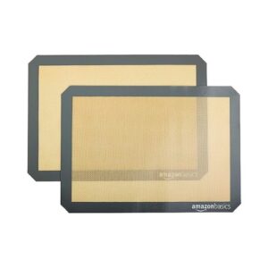 Two baking mats on a white background.
