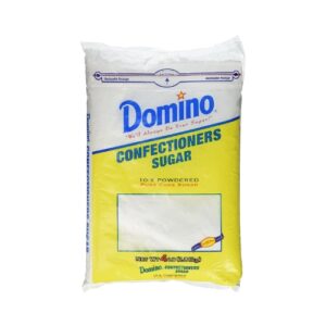 Domino confectioner's sugar.