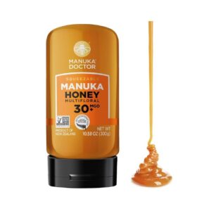 Manuka Honey Multifloral, 100 Percent Pure New Zealand Honey. Certified. Guaranteed