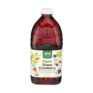 Organic Grape Cranberry Flavored Juice Blend from Concentrate, 64 Fl Oz