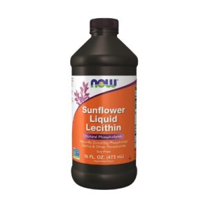 Supplements, Sunflower Lecithin with naturally occurring Phosphatidyl Choline and Other Phosphatides, Liquid, 16-Ounce