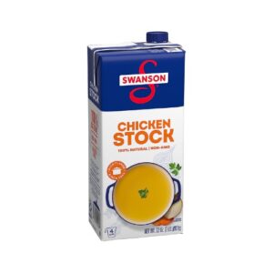 Swanson 100% Natural, Gluten-Free Chicken Stock, 32 Oz Carton