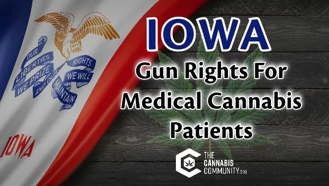 Iowa gun rights for medical cannabis patients explained.