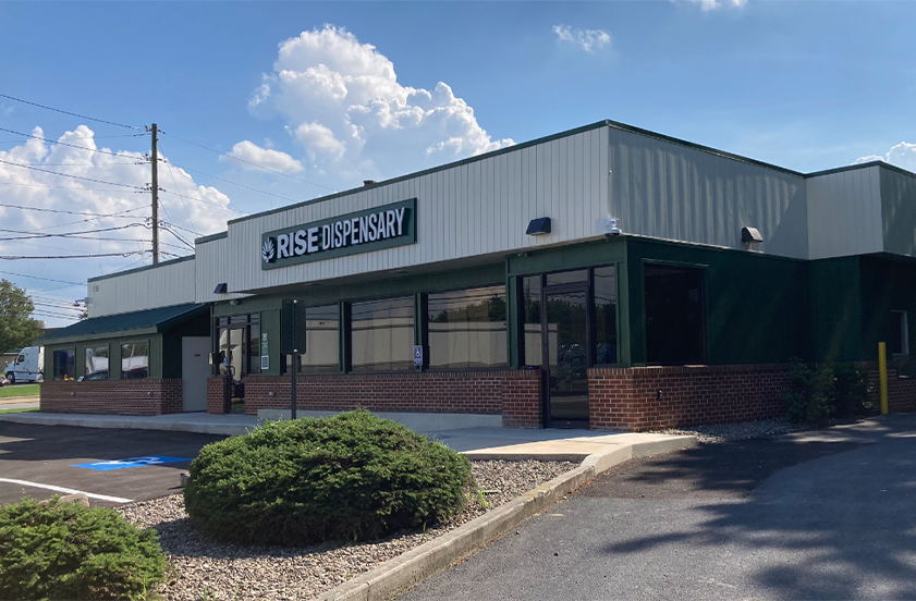 RISE Carlisle cannabis dispensary in pennsylvania