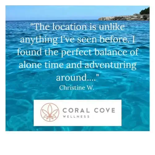 Coral Cove Wellness resort in Jamaica review. "The location is unlike anything I've seen before. I found the perfect balance of alone time and adventuring around..."