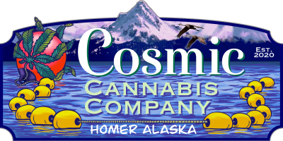 Cosmic Cannabis Company, Homer Alaska Logo
