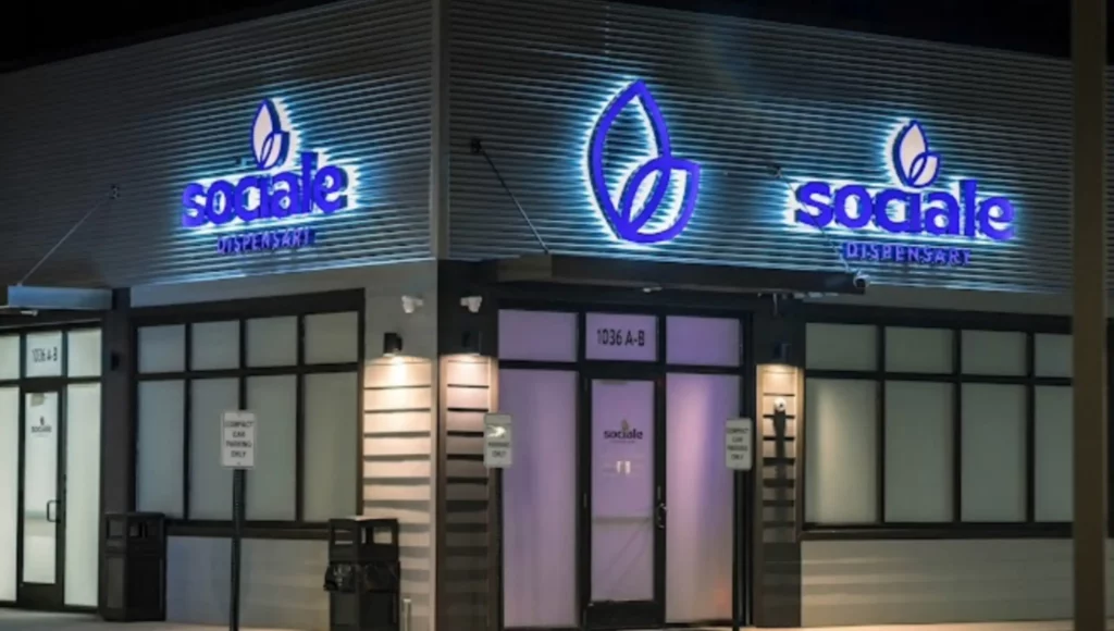 Sociale Dispensary Storefront in Park Ridge , Illinois