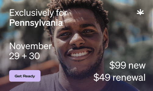 Use Code TCCPA for November's Cannabis Community Savings Event! Save $50 on Pennsylvania medical marijuana cards. leafwell partner.