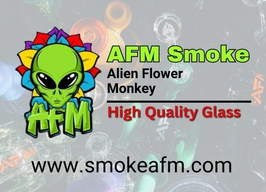 AFM Smoke - Alien Smoke Monkey Glass bongs and rigs.